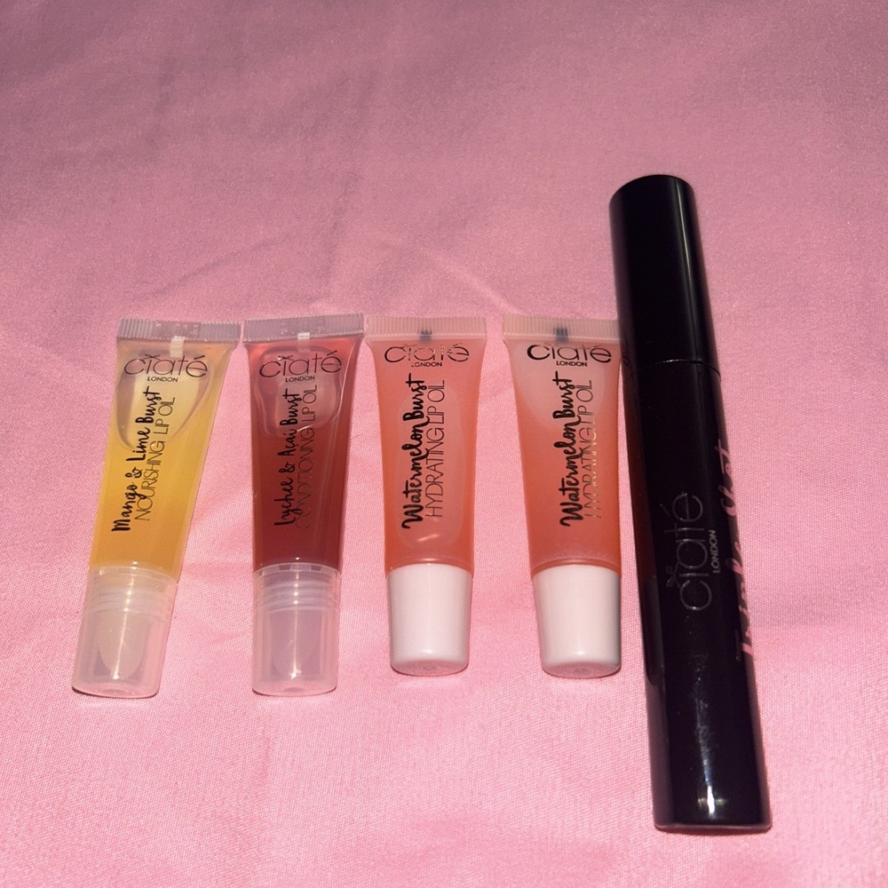 Coated Makeup Lot Of 5 Lipgloss And Mascara #4